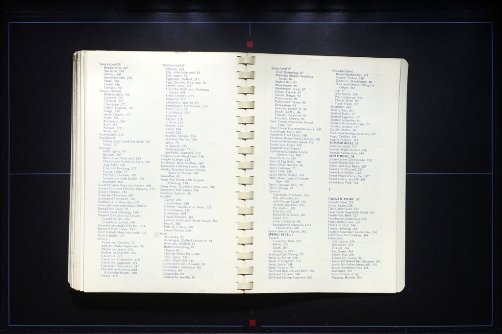 Revel (1980) - Junior League Cookbook - Shreveport, Louisiana - Southern Recipes