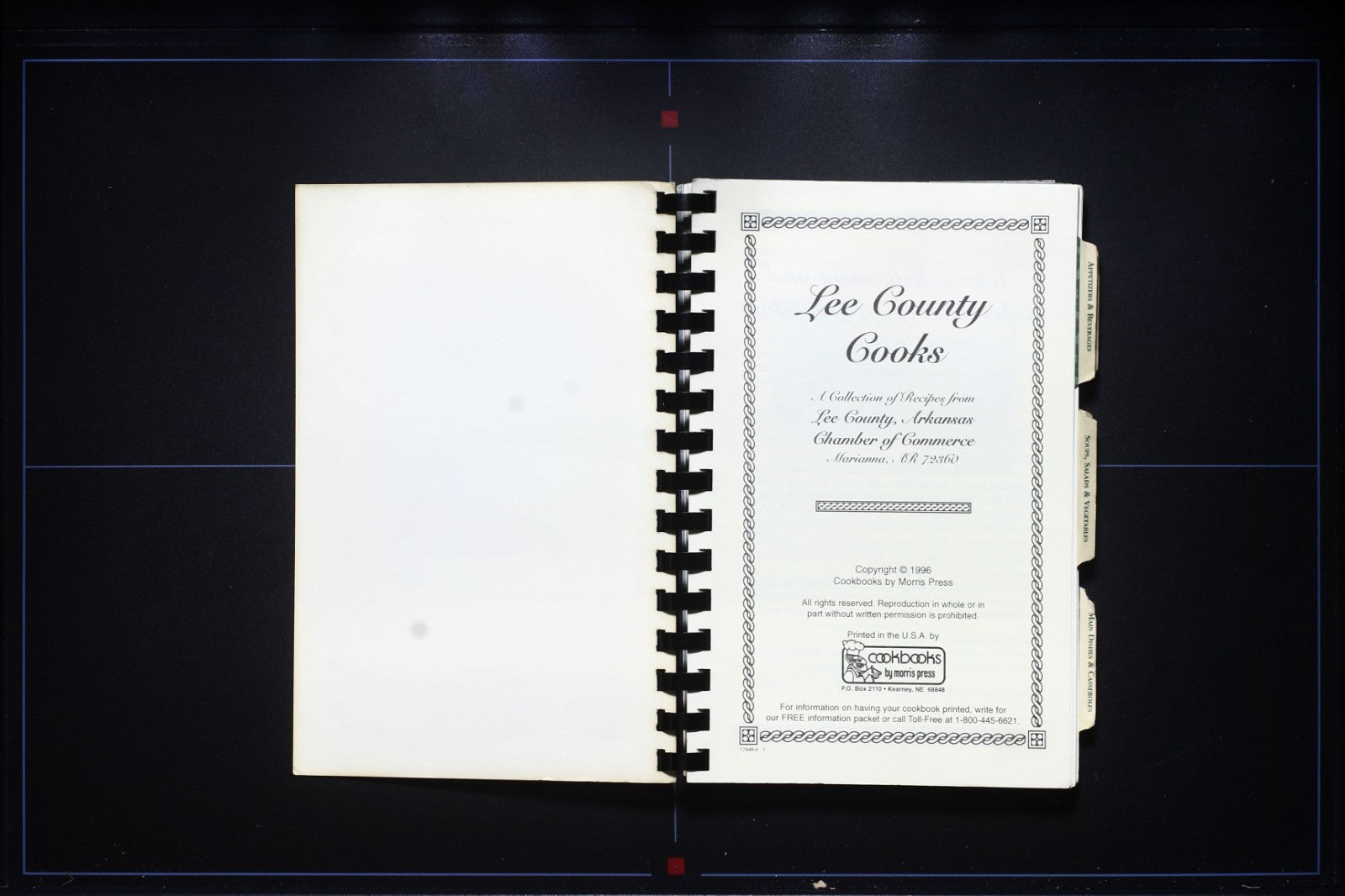 Lee County Cookbook (1996) - Arkansas - Chamber of Commerce Recipes