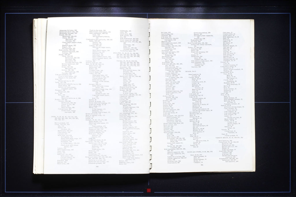 Beta Sigma Phi: Meats Cookbook - (1968) - Vintage Recipes - Greek Association