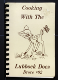 Lubbock Does Cookbook - Drove #92 - Vintage Cookbook - Thin Book