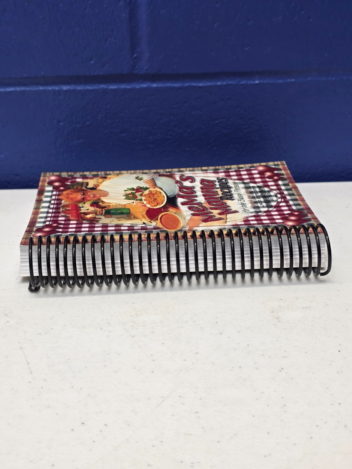 MeMa's Manna Recipes for the Busy Person - Vintage Spiral Cookbook PB