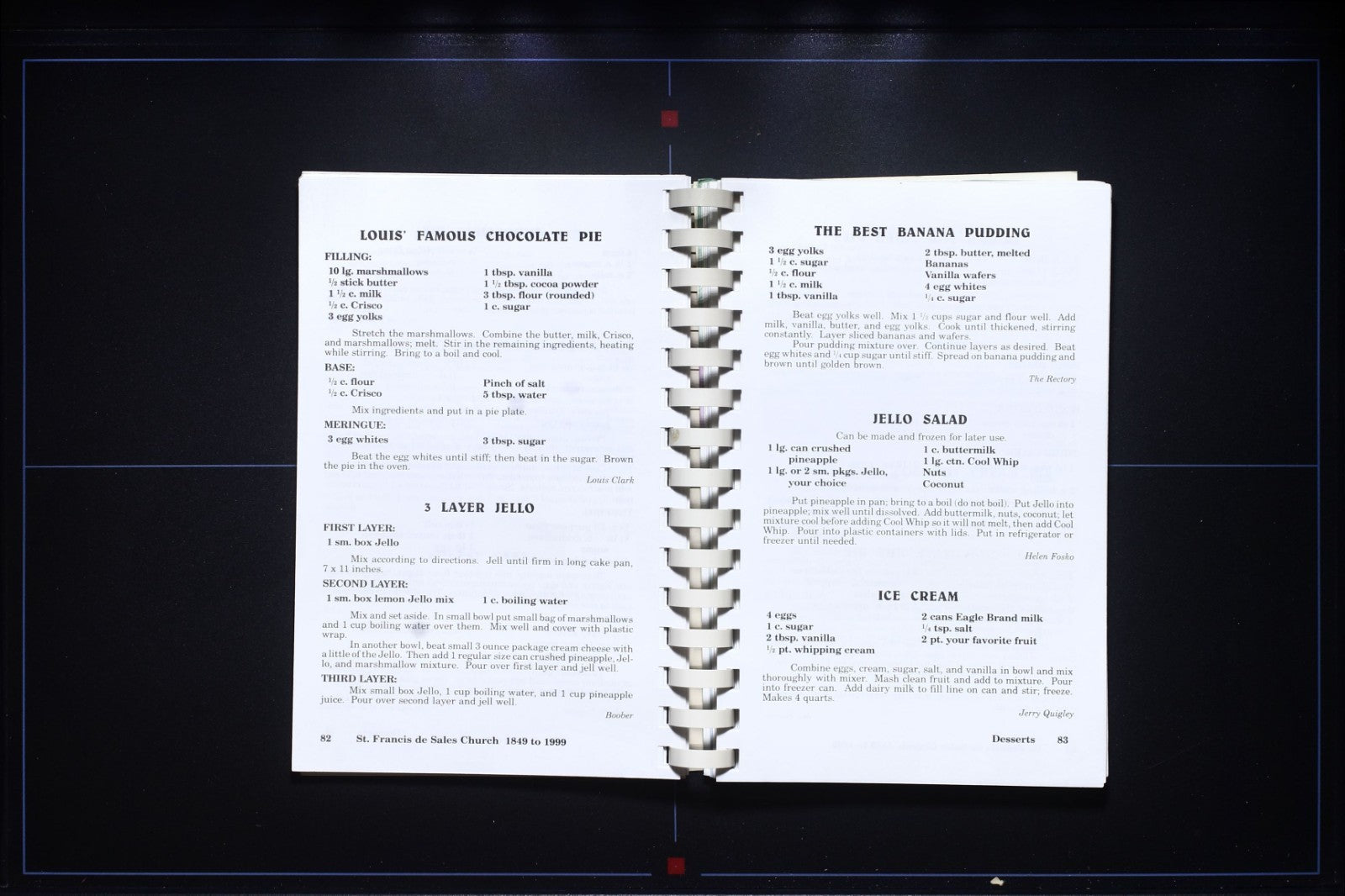 St. Francis deSales Church Cookbook (1999) - Paducah, Kentucky - Vintage Recipes