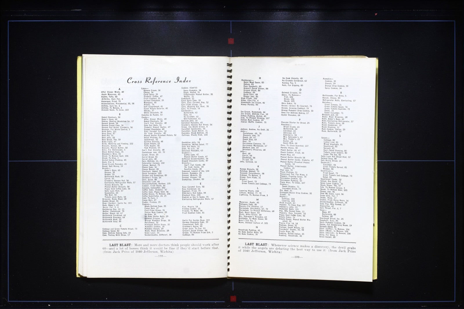 Wichita Home Town News Cookbook (1966) - Vintage Community Recipes