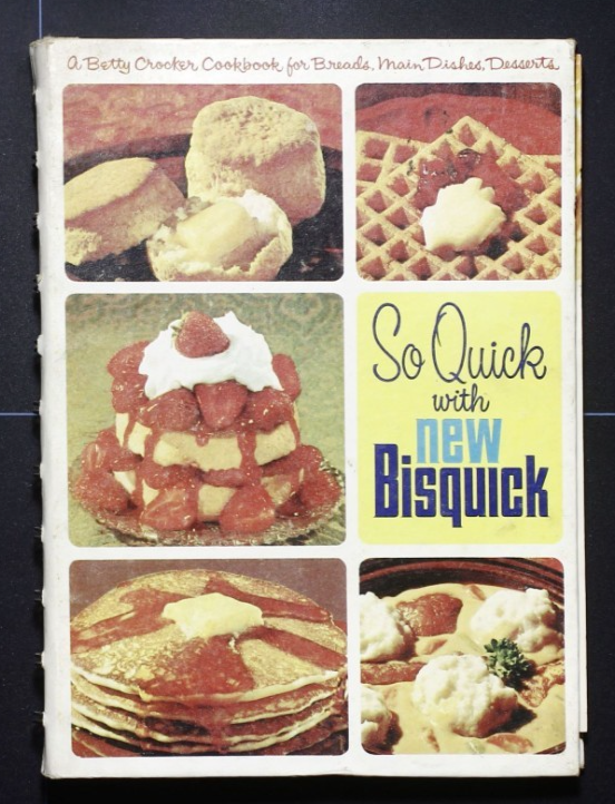 So Quick with New Bisquick (1967) - Vintage Spiral Cookbook