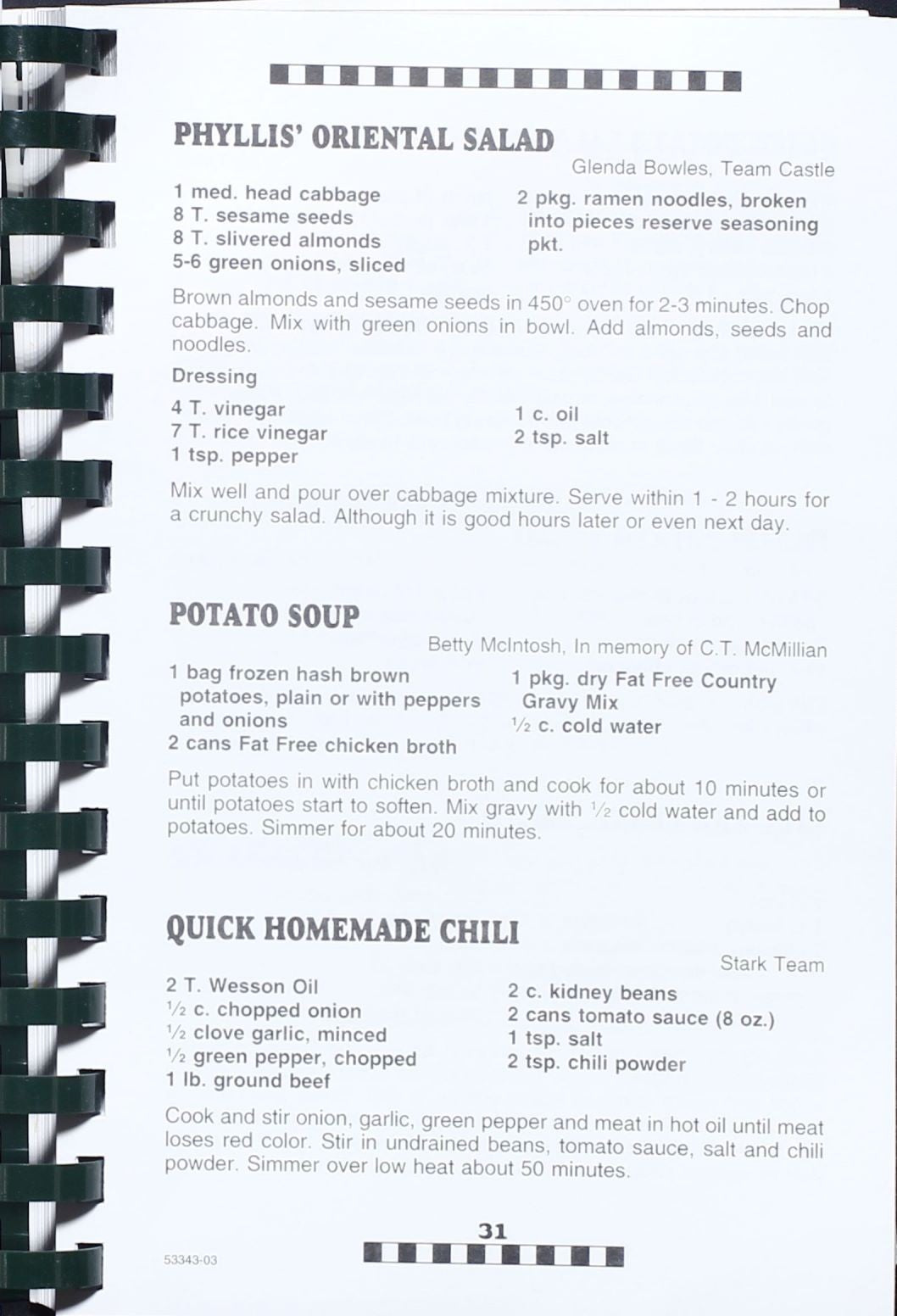 Cooking for a Cure: Relay for Life - Paris, Arkansas - Community Cookbook (2003)