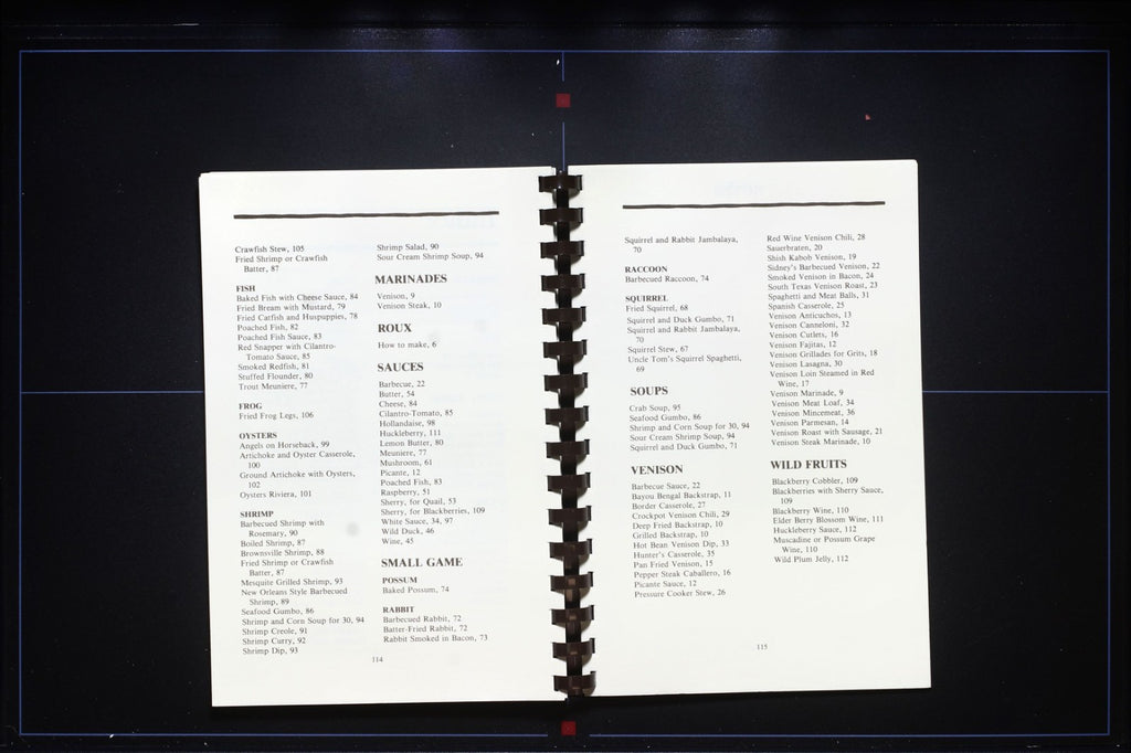 Camouflage Cuisine Wild Game & Seafood Cookbook (2002) - Georgia Recipes South