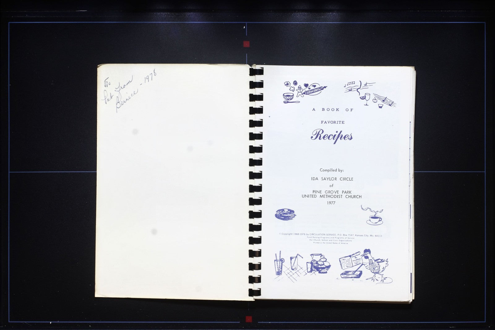 Pine Grove Park United Methodist Church Cookbook (1977) - Vintage Recipes