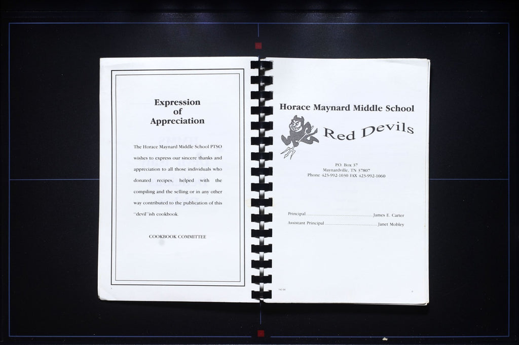 Horace Maynard Middle School Cookbook (90s) - Maynardville, Tennessee