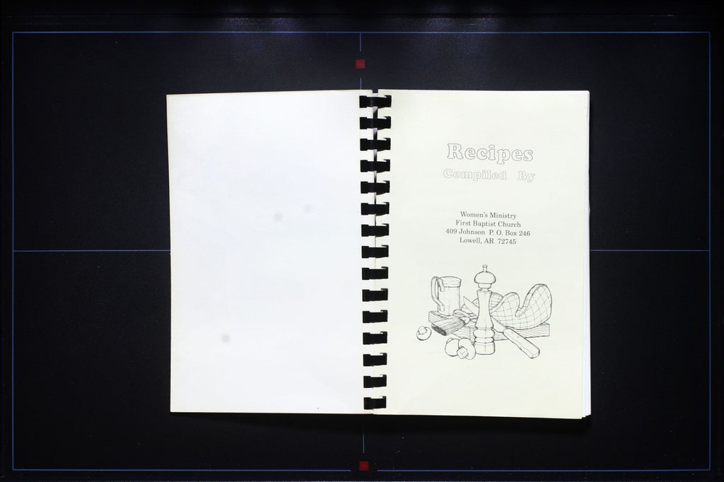 First Baptist Church - Lowell, Arkansas - Community Cookbook - Recipes