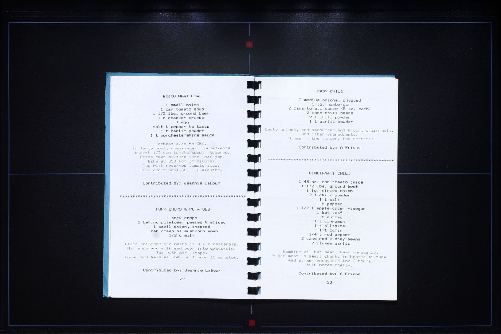 Blue Ribbon Recipes - Vintage Cookbook (80s-90s) - Community Desserts