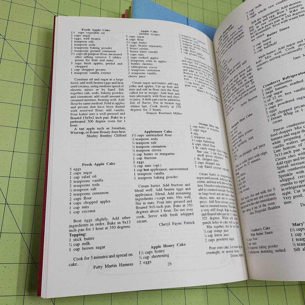 Lot of 8 - Harrison Daily Times Cookbook - Arkansas Community Recipes