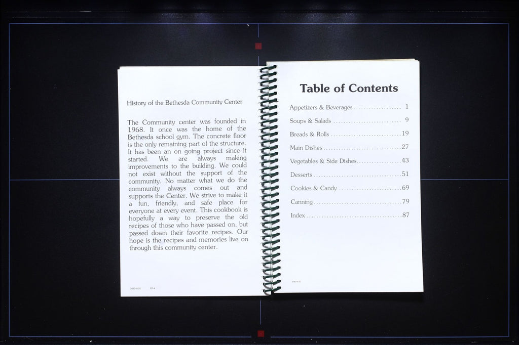 Bethesda Community Center Cookbook (2020) - Arkansas - Contemporary Recipes