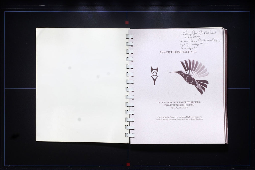 Hospice Hospitality III Cookbook (1993) - Yuma, Arizona - Southwest Recipes