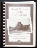 Great Recipes from the Colony (1993) - Atascadero - California Recipes Cookbook