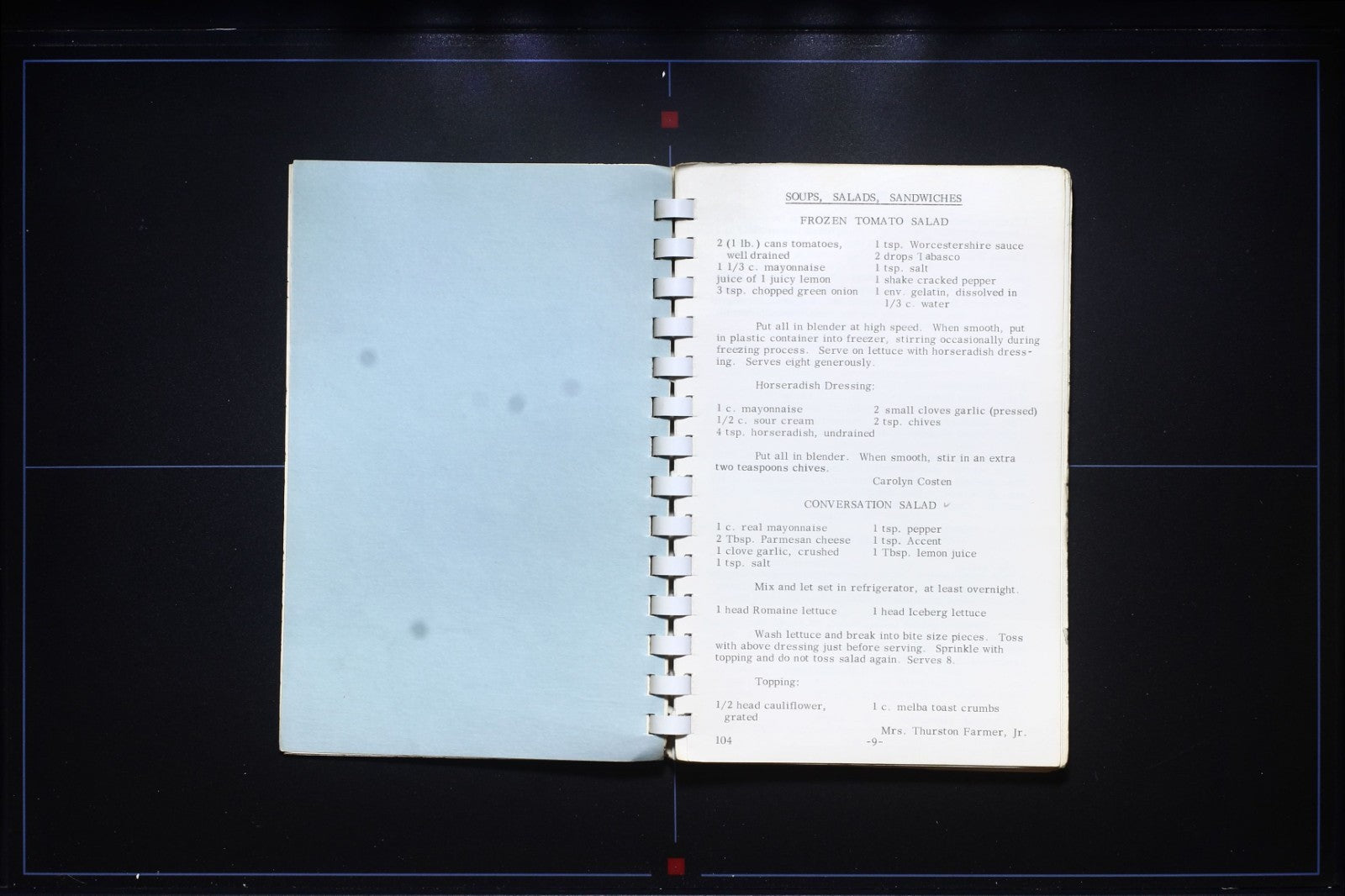 Salem United Methodist Church Cookbook - St. Louis, Missouri - Vintage Recipes