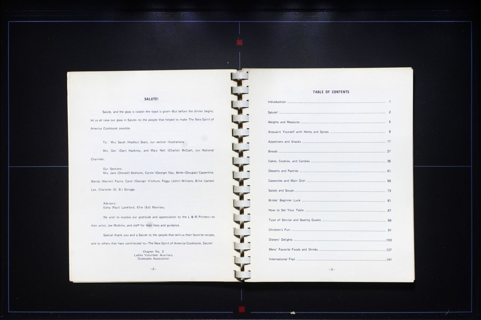 The New Spirit of America Cookbook - Air National Guard  NCO Academy - Recipes