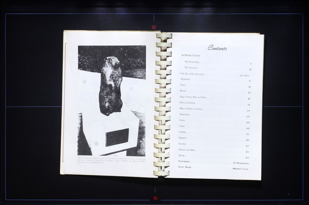 Gourmets & Groundhogs Cookbook - Easter Seal Society - Pennsylvania - Vintage