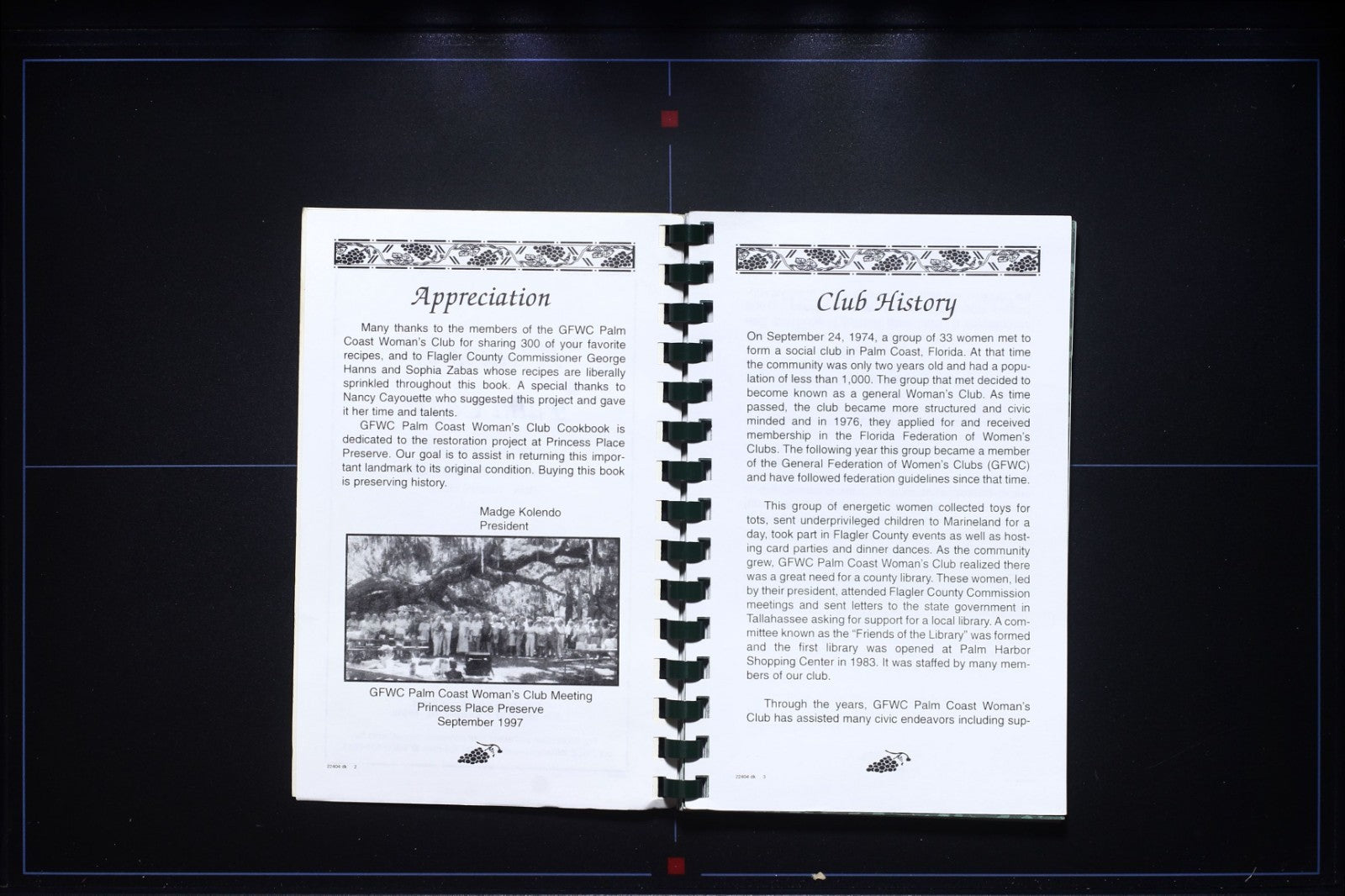 Palm Coast Woman's Club (1997) - Florida - Vintage Recipes, Community Cookbook