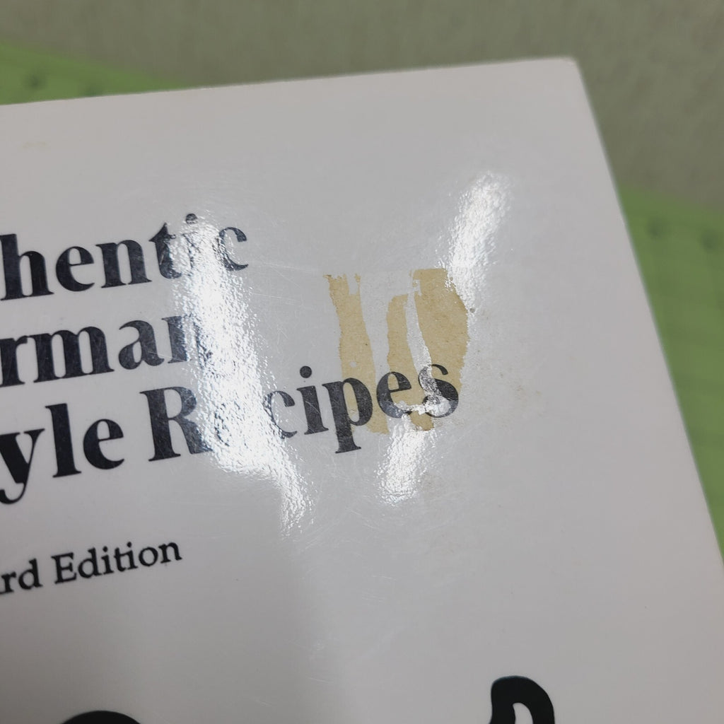 Authentic German Homestyle Recipes Third Edition Gini Youngkrantz Cookbook