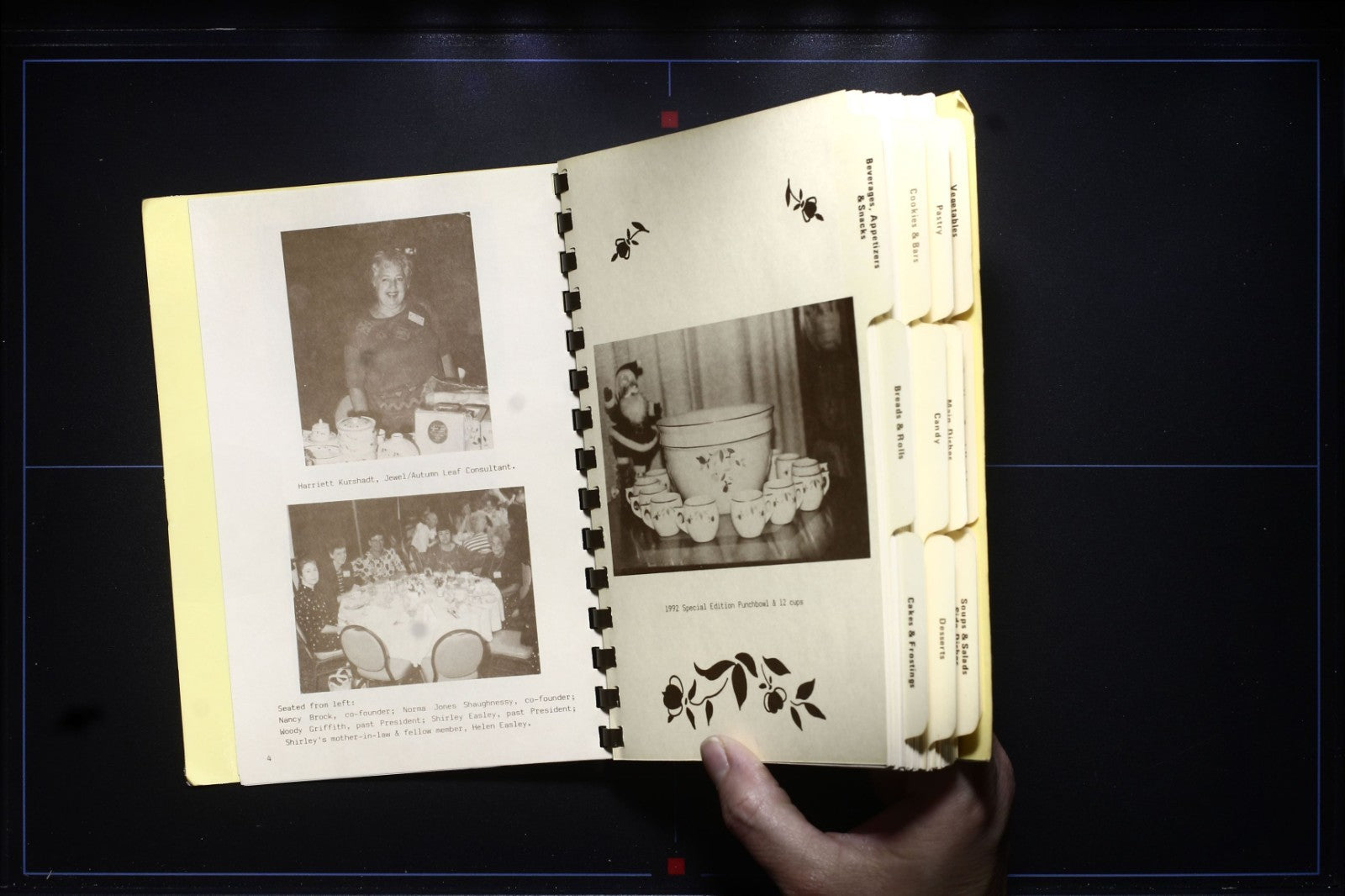 National Autumn Leaf Collectors Club Cookbook (1991) - Thick Vintage Recipes