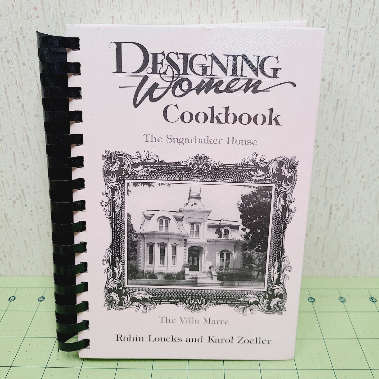 *Signed* Designing Women Cookbook (2000) - Vintage Recipes Spiral Hardcover