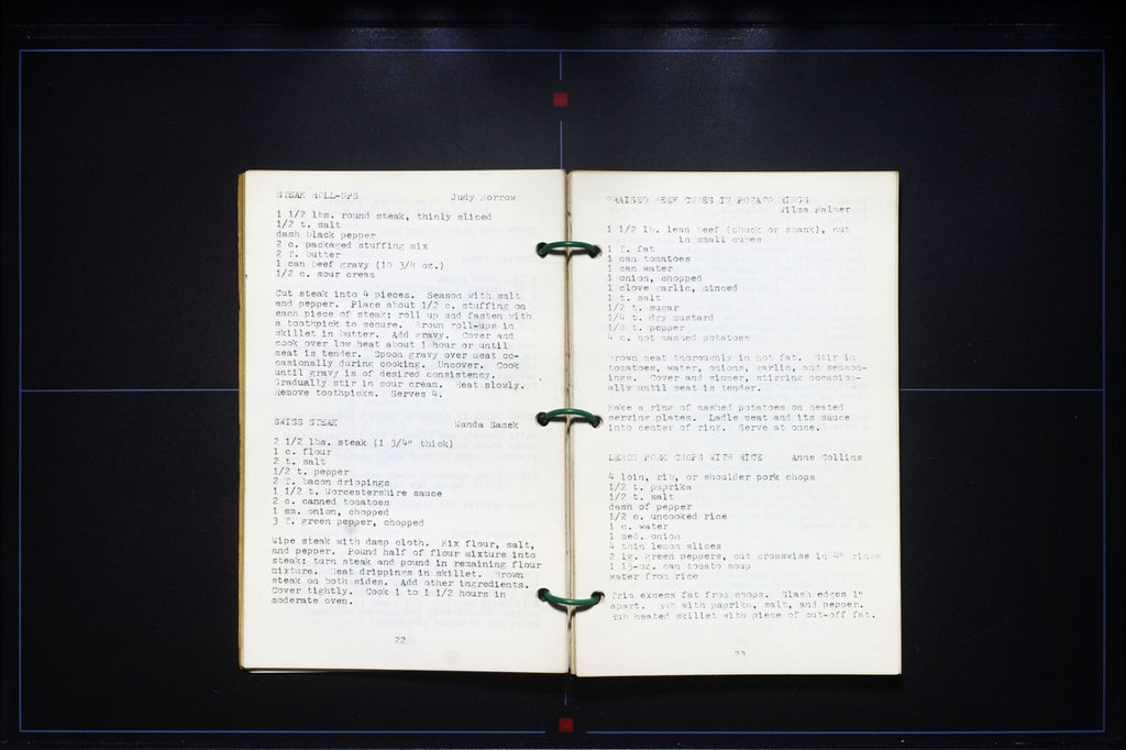 Edna Rowe PTA Cookbook (1968) - Dallas, Texas - Vintage Recipes