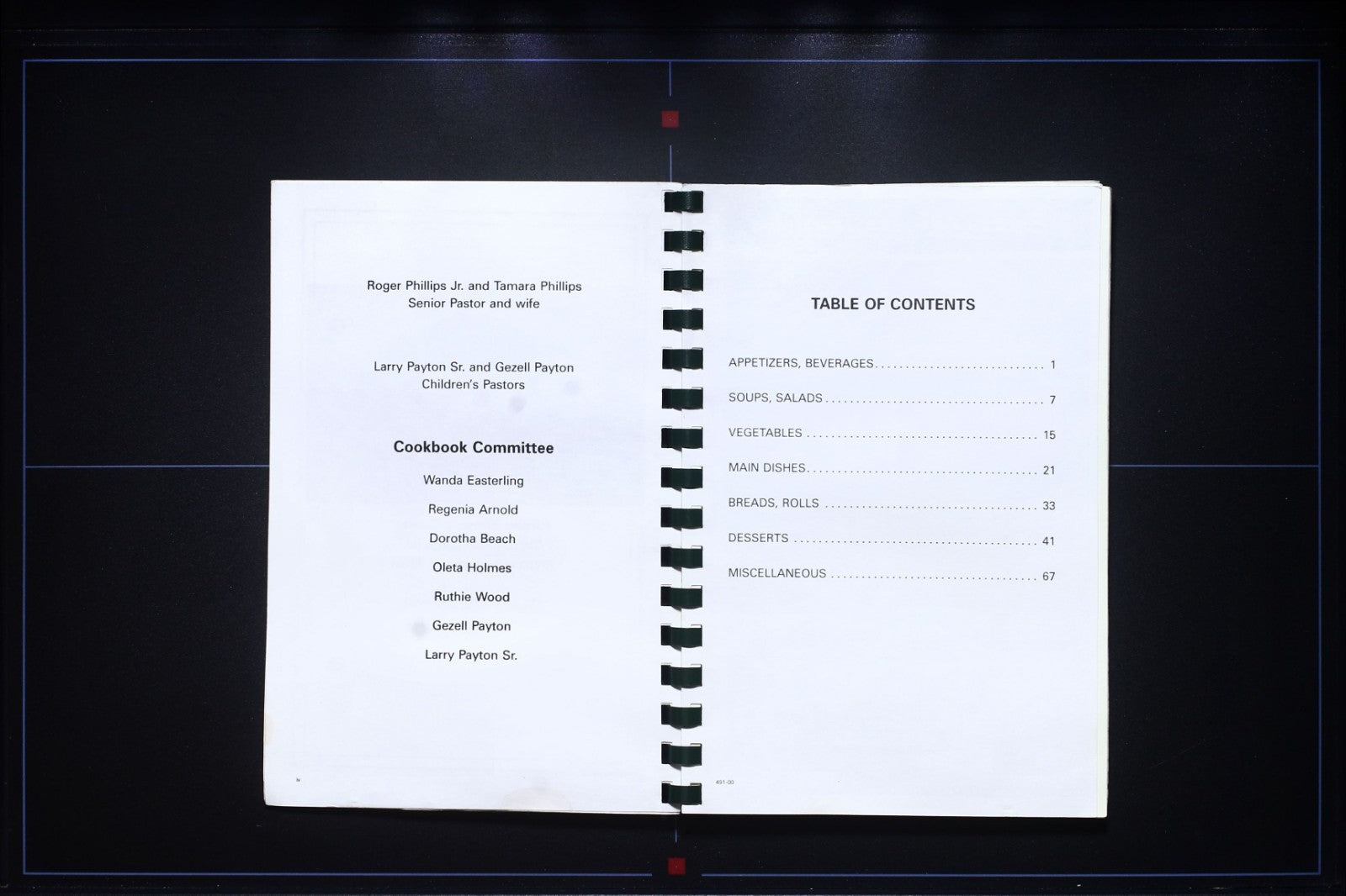 Family Worship Center's Recipes - Fayetteville, Arkansas Cookbook - Ozarks