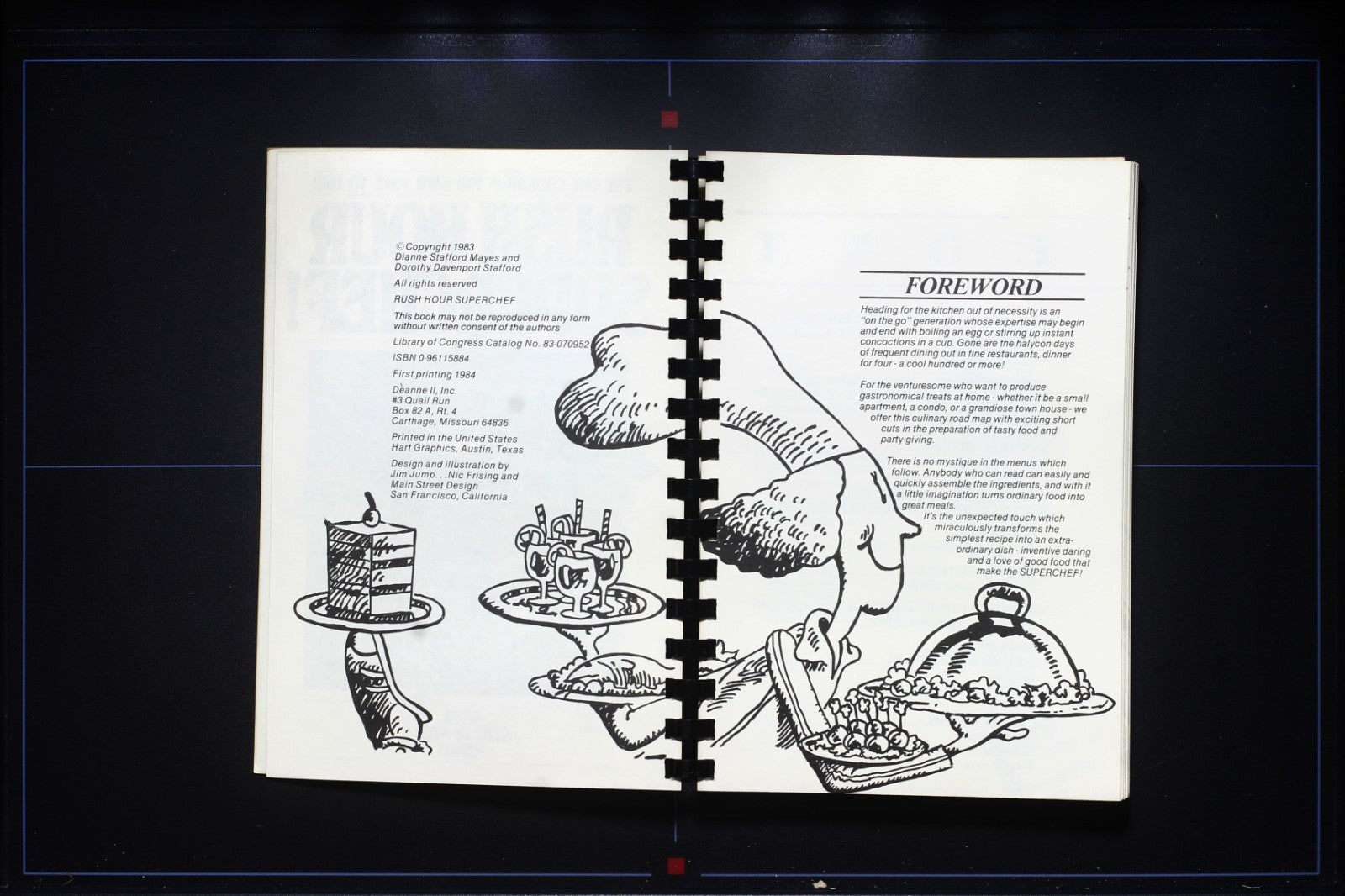 Rush Hour Superchef! Cookbook (1983) - Carthage, Missouri - Ozark Recipes
