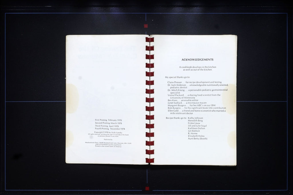 The Taming of The Candy Monster Cookbook - Vicki Lansky