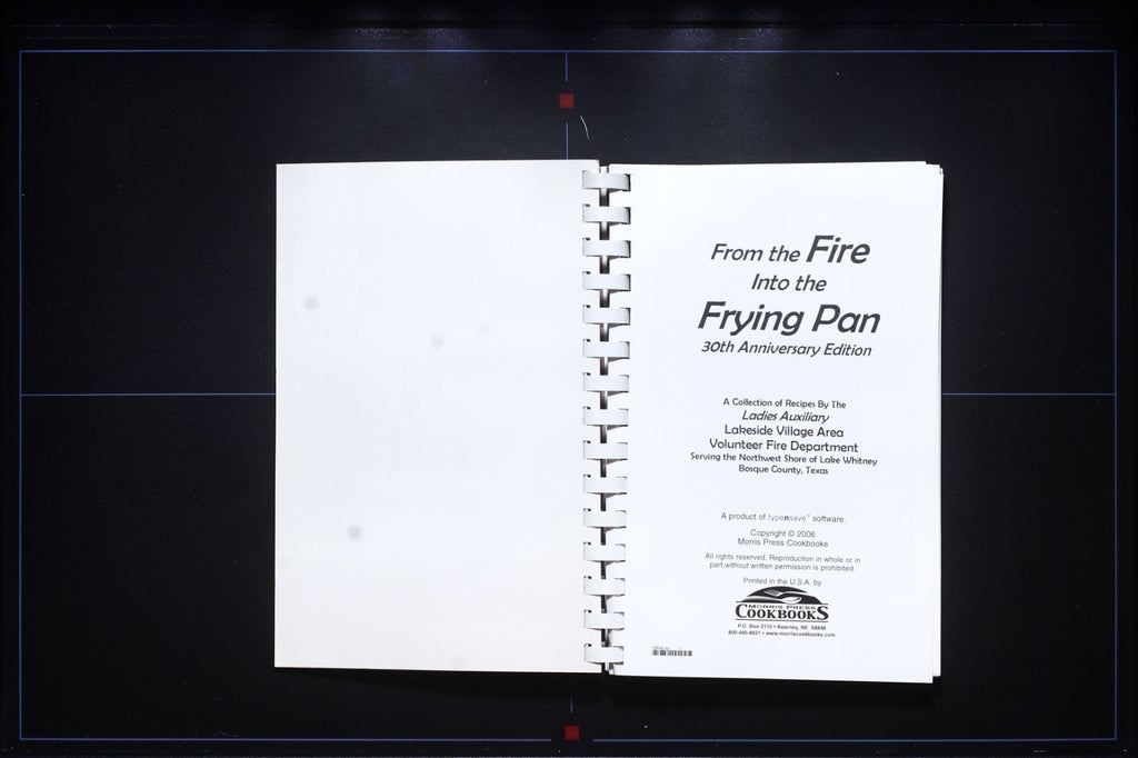 Volunteer Fire Department (2006) - Lake Whitney, Bosque County, Texas - Cookbook