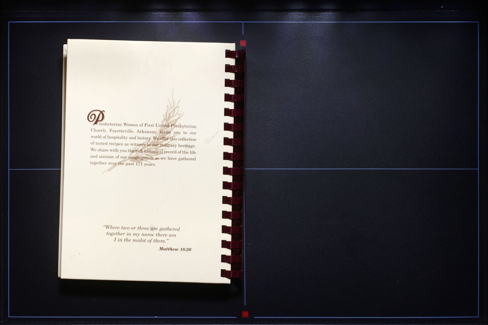 We Gather Together - Presbyterian Church - Fayetteville, Arkansas - Cookbook