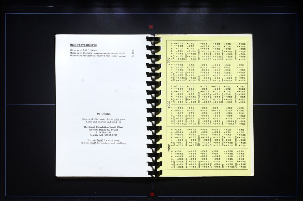 Broadway Baptist Church Cookbook (1992) - Nesbit, Mississippi - Vintage Recipes