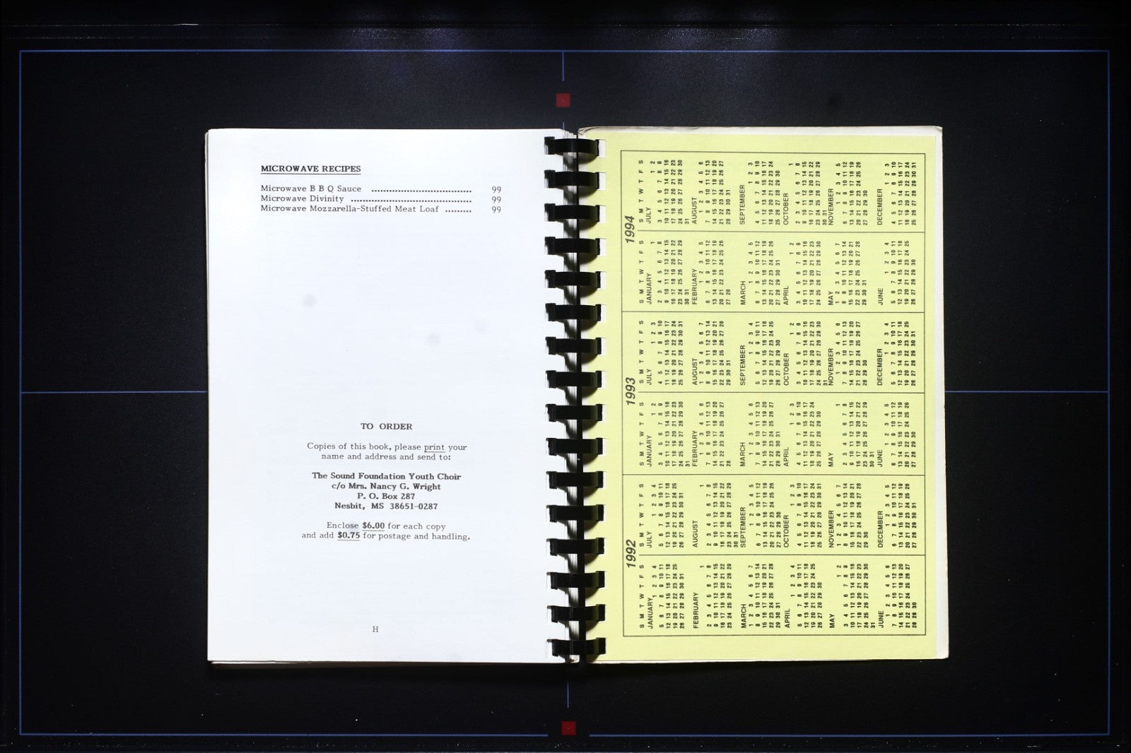 Broadway Baptist Church Cookbook (1992) - Nesbit, Mississippi - Vintage Recipes