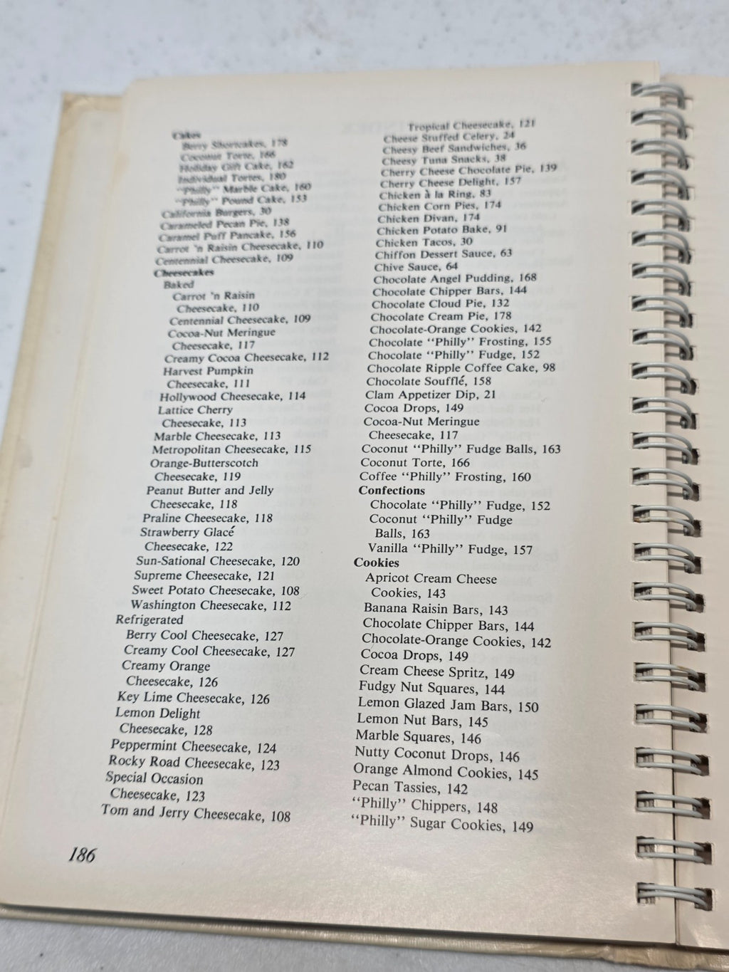 The Philadelphia Brand Cream Cheese Cookbook Twelfth Printing 1987