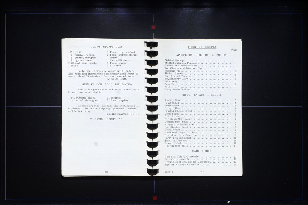 Rebekah Lodge #79 Cookbook  (1984) - Bay City, Texas - IOOF Cookbook Odd Fellows