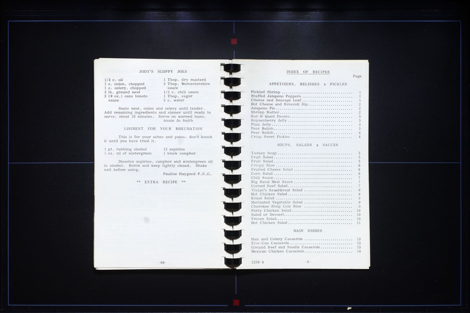 Rebekah Lodge #79 Cookbook  (1984) - Bay City, Texas - IOOF Cookbook Odd Fellows