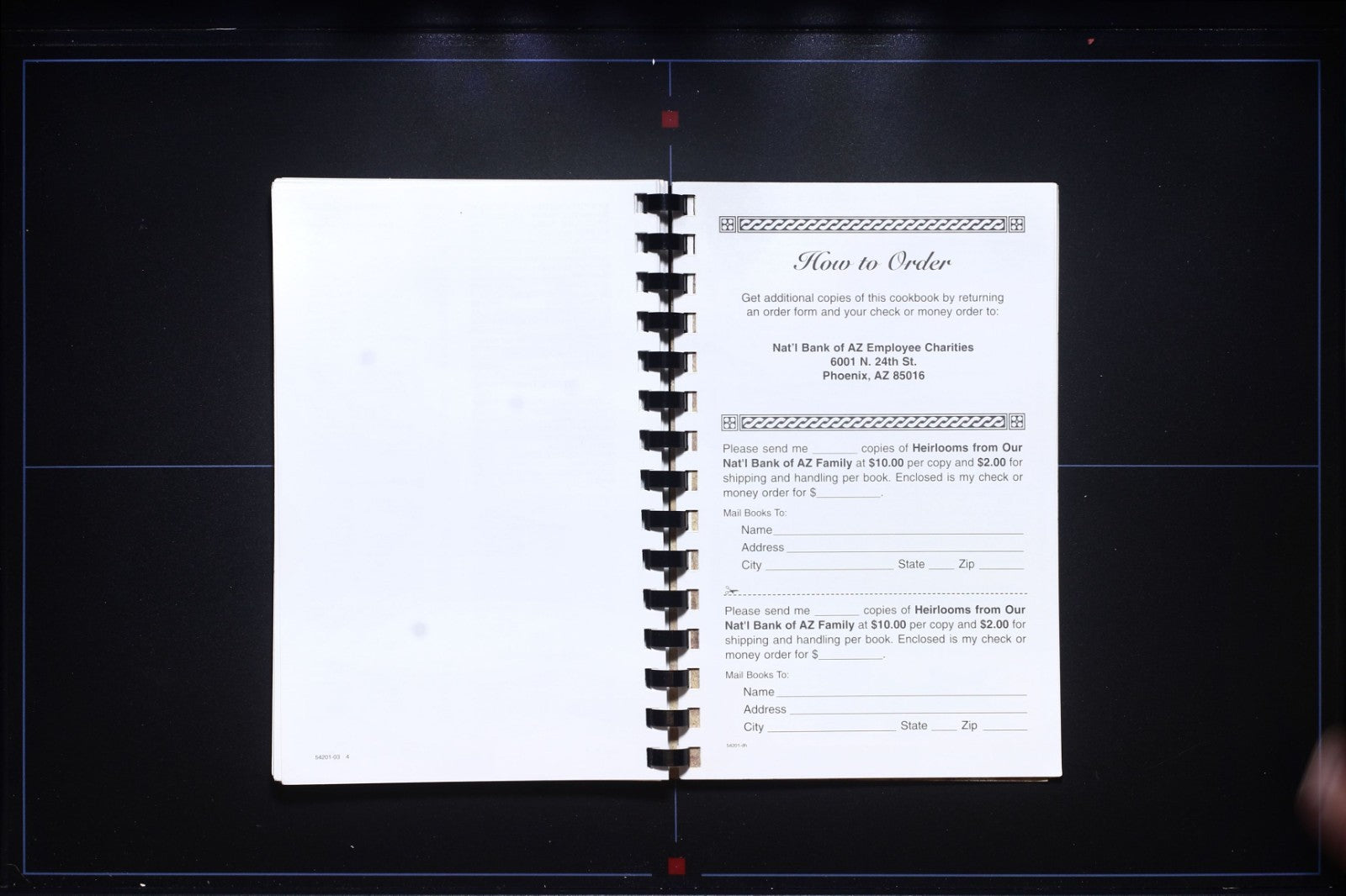 National Bank of Arizona Cookbook (2003) - Phoenix, AZ Community Recipes