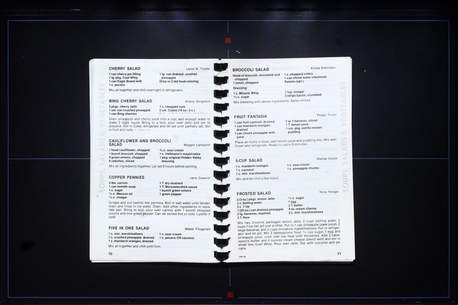 Fisher Street United Methodist Church Cookbook (1988) - Jonesboro, Arkansas
