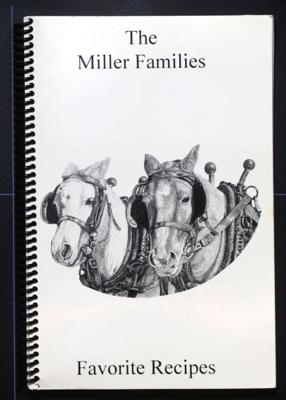 The Miller Families Cookbook - Thin Recipe Book