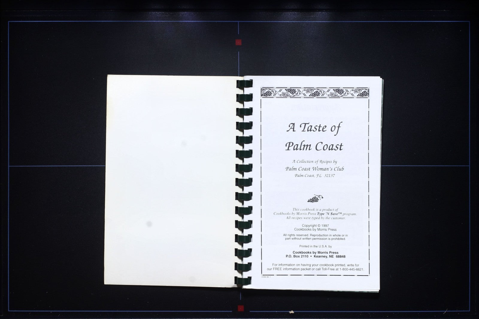 Palm Coast Woman's Club (1997) - Florida - Vintage Recipes, Community Cookbook