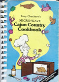 Tony Chachere's Microwave Cajun Country Cookbook - Plastic Comb Binding