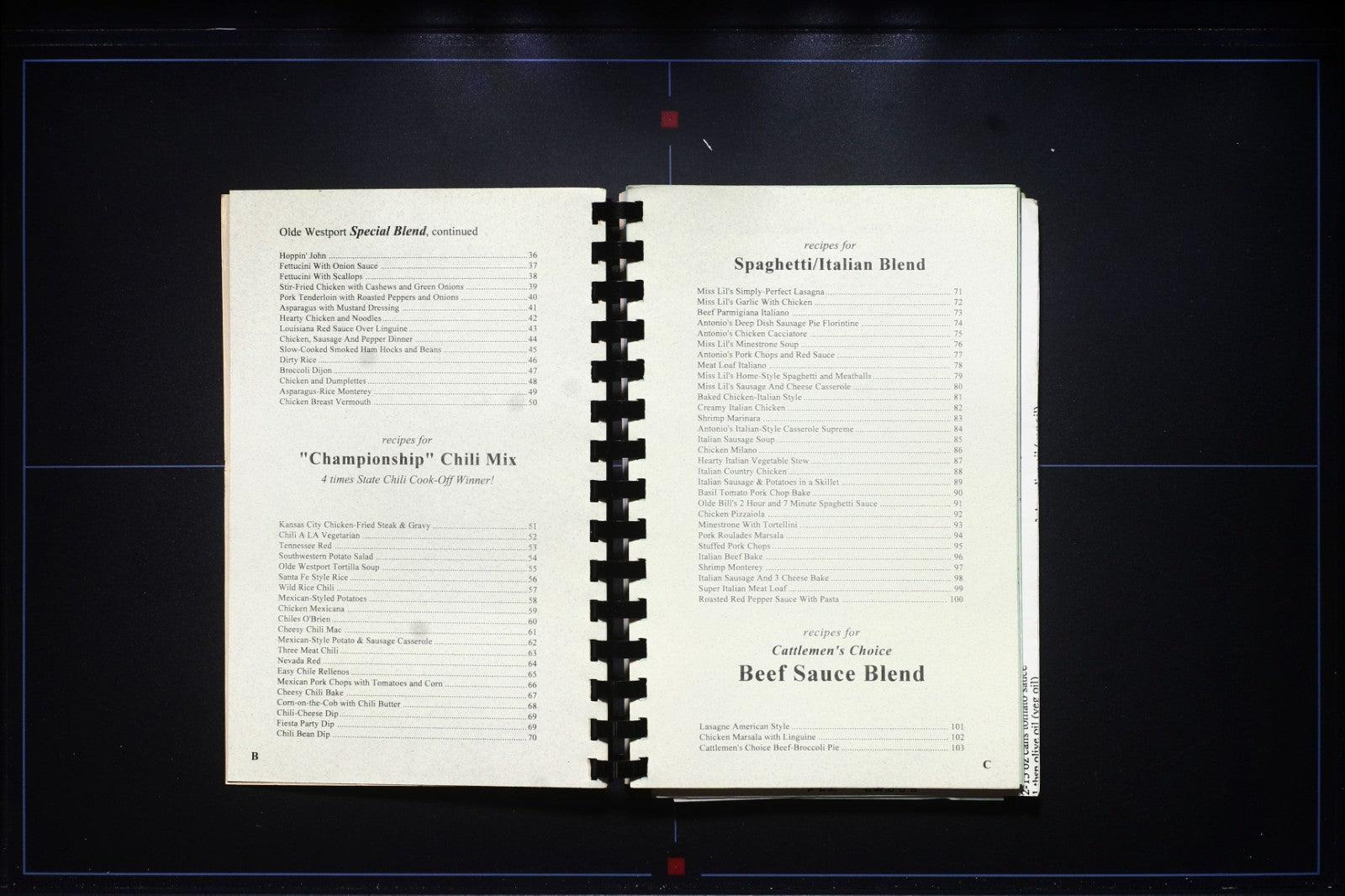 Olde Westport Spice & Trading Co. Cookbook - Vintage Recipes