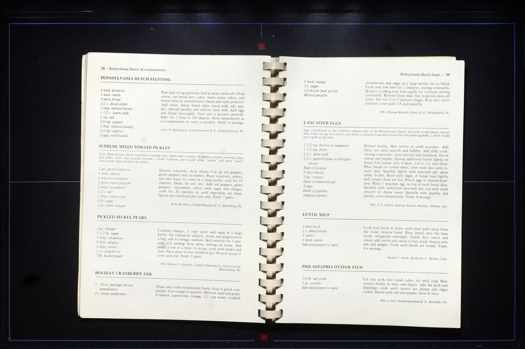 Americana Cookery Cookbook - Recipes of Home Economics Teachers - Vintage