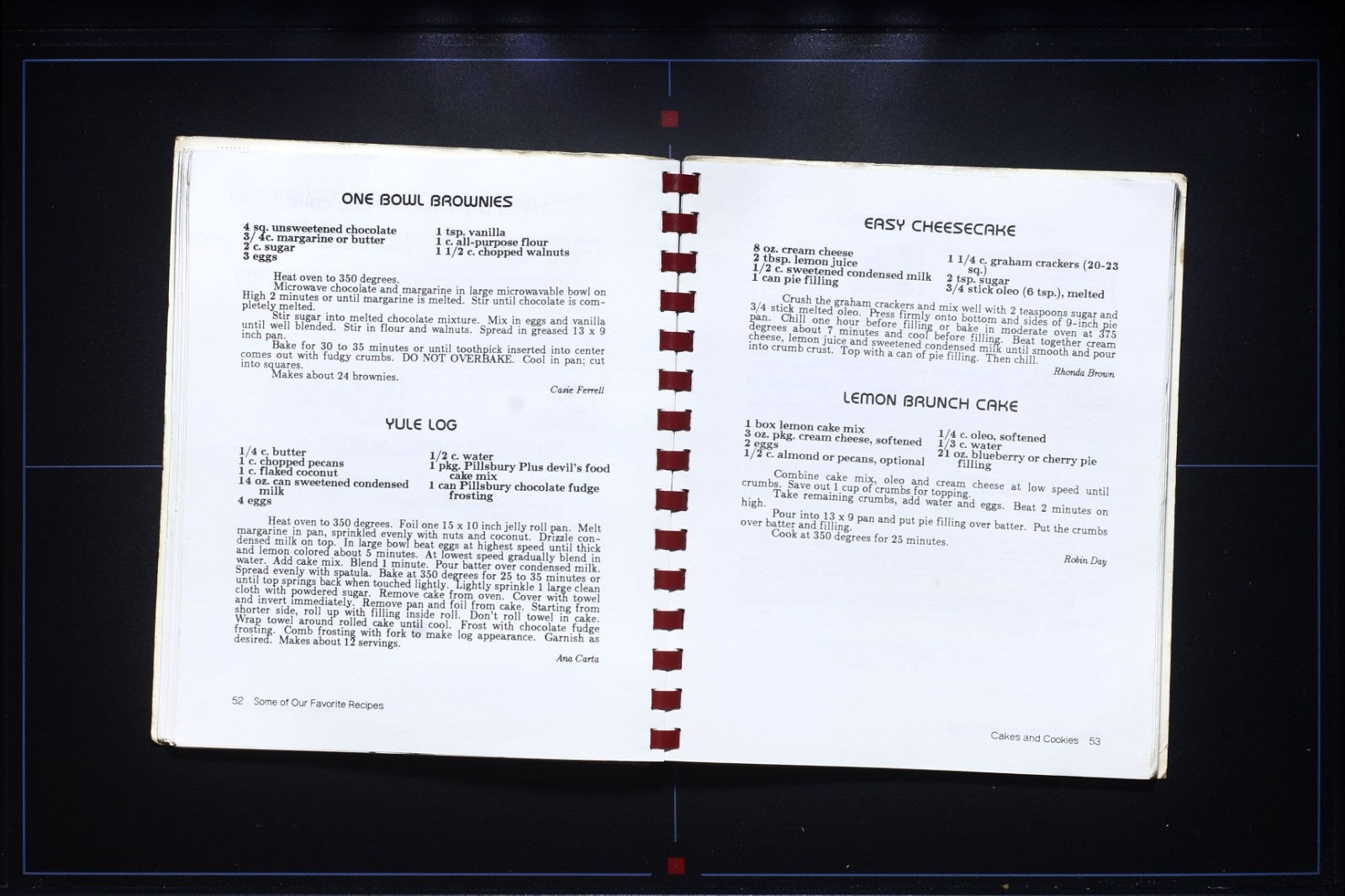 Southwest Schools FHA Cookbook - Washburn, Missouri - Vintage Recipes