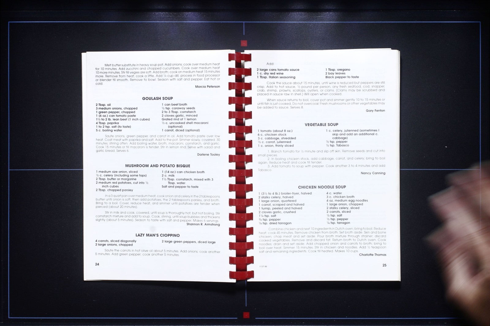 Happy Day Presbyterian School (1996)- Anniversary Cookbook - Vintage Recipes