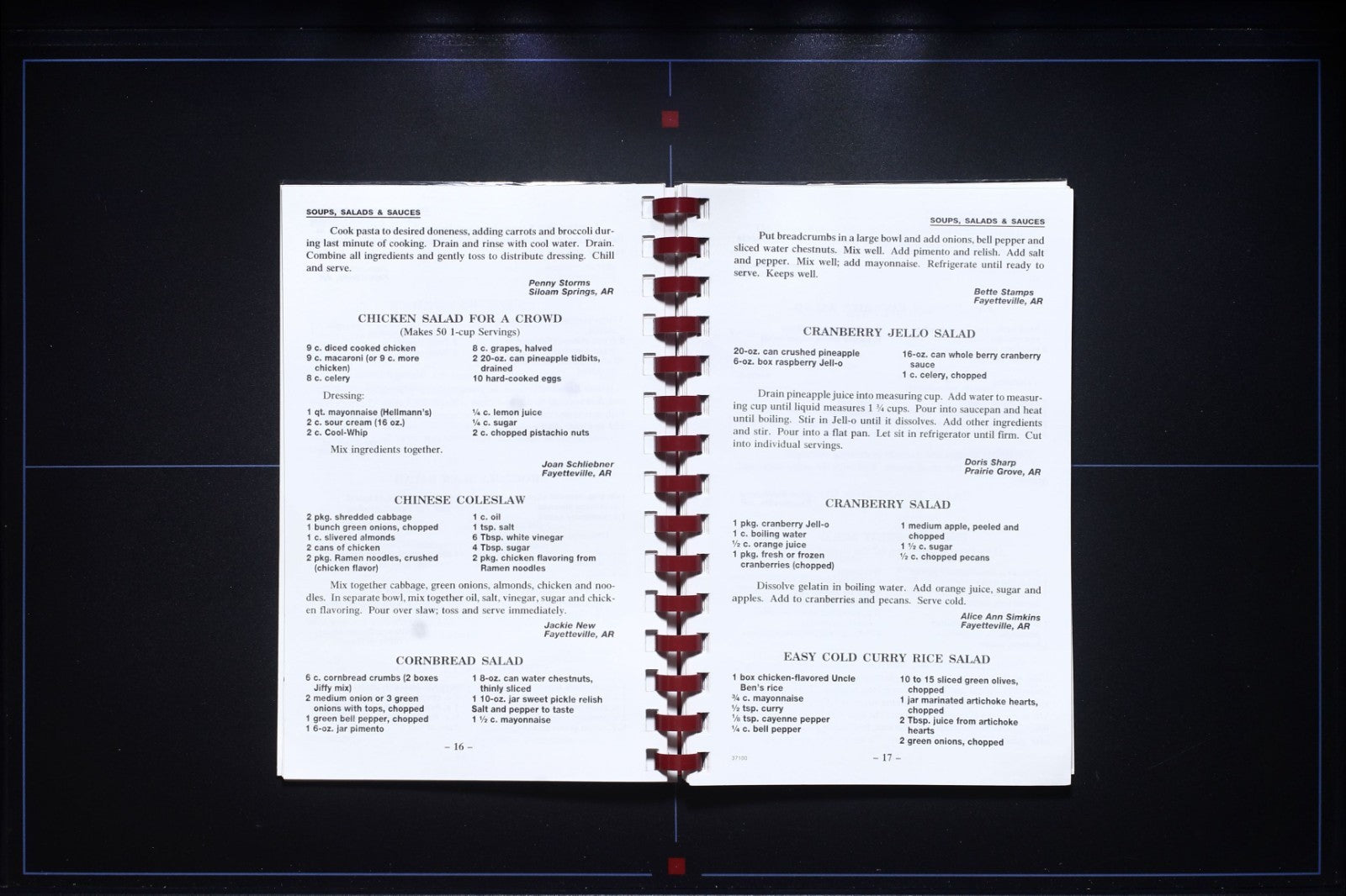 Fayetteville Favorites (2000) - Altrusa Cookbook - Arkansas - 