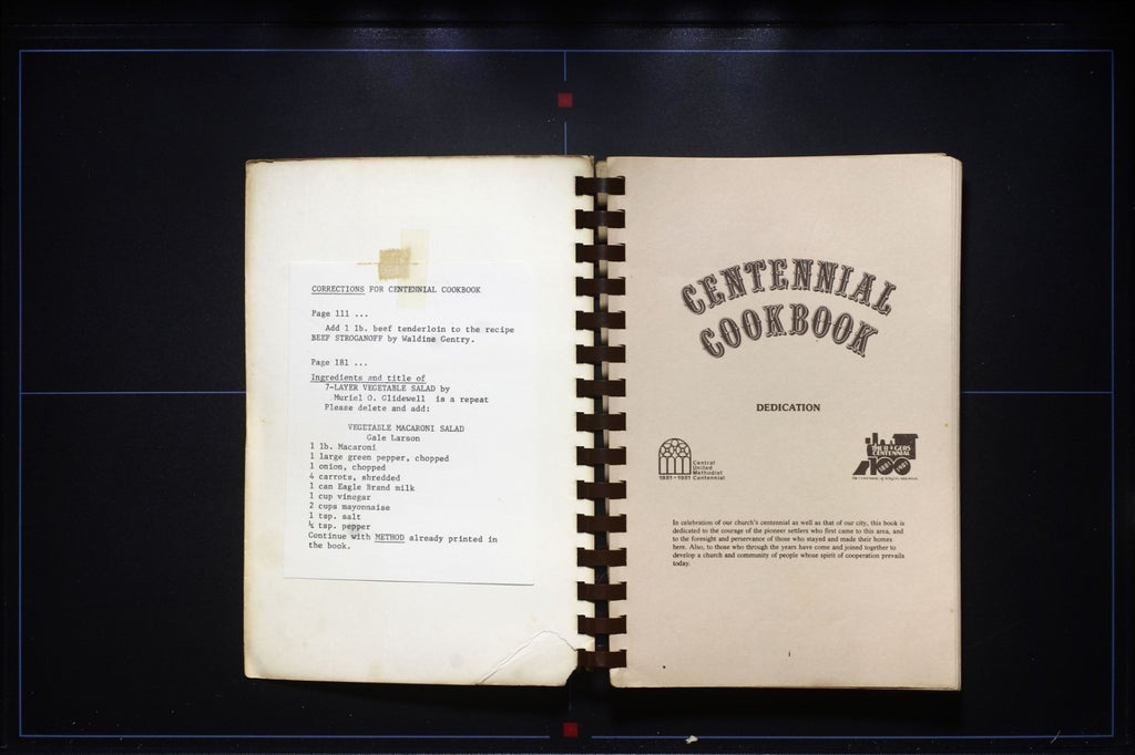 Centennial Cookbook (1981) - Central United Methodist - Rogers, Arkansas Recipes