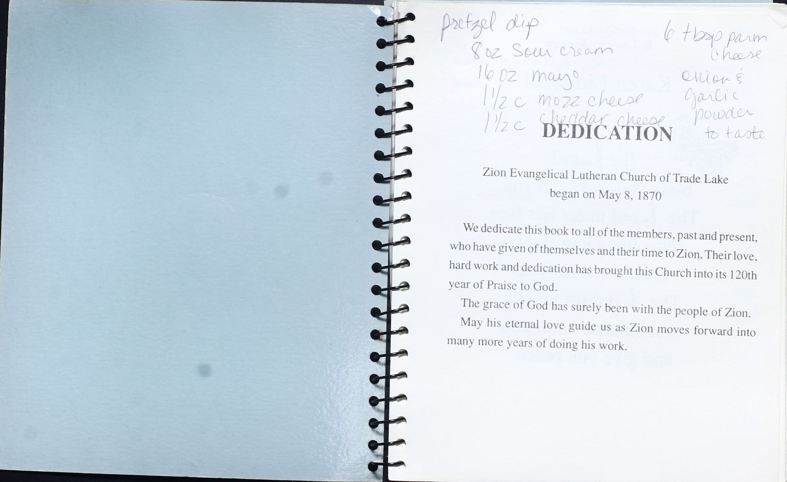 More Kitchen Secrets from Zion Lutheran Church - Trade Lake - Community Cookbook