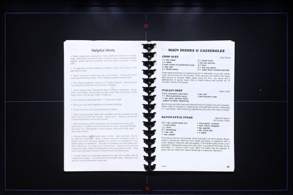 Farmers Bank of Somonauk (1995) - Illinois - Community Cookbook - Recipes