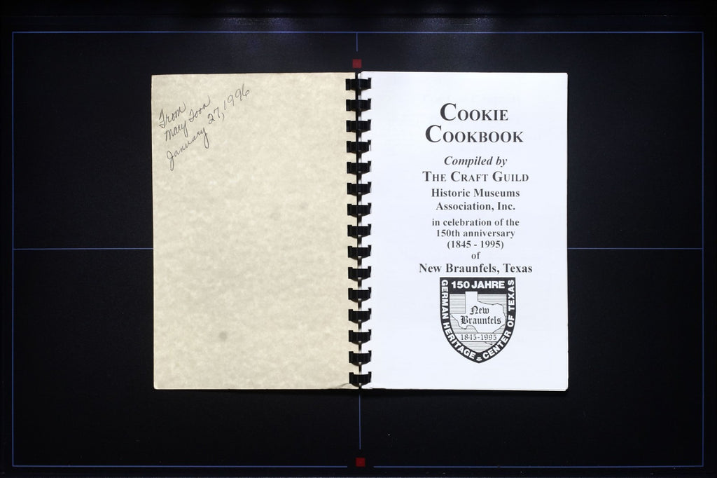 Cookie Cookbook (1995) - New Braunfels, TX - Vintage 90s Recipes